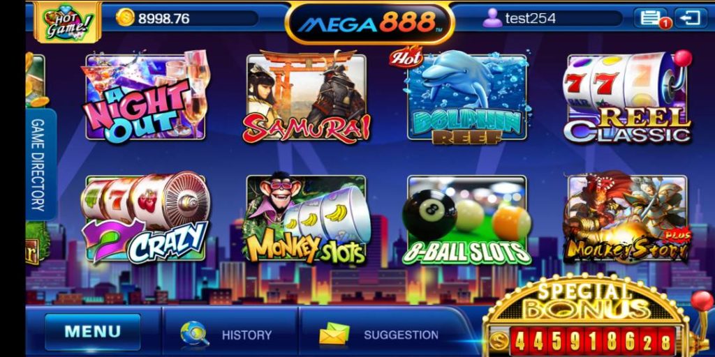 Mega888 Online Slots