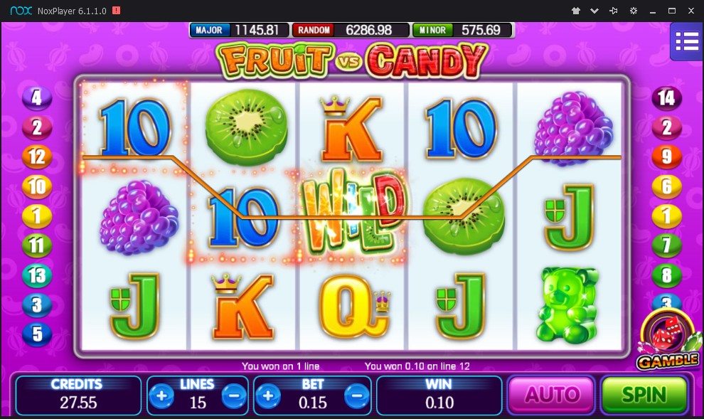 fruit vs candy mega888 slots